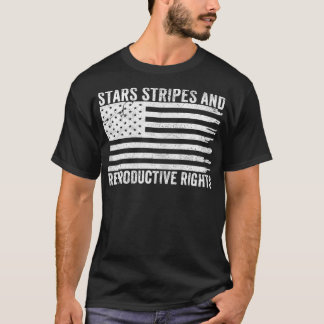 Camiseta Mulheres Estrelas Grevem Direitos Reprodutivos Pat