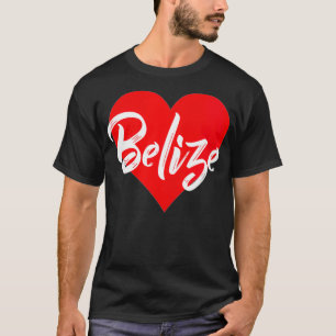 Camiseta Mulheres Eu Adoro Belize Tshirt Belizean Lover Gif