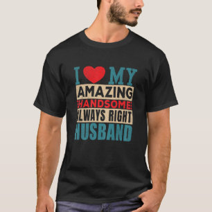 CAMISETA MULHERES EU AMO MEU MARIDO INCRÍVEL