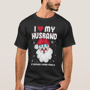 Camiseta Mulheres Eu Amo Meu Marido Mas Às Vezes Eu Quero E
