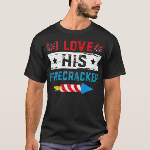 Camiseta Mulheres Eu Amo Seu Cupão De Correspondência Engra