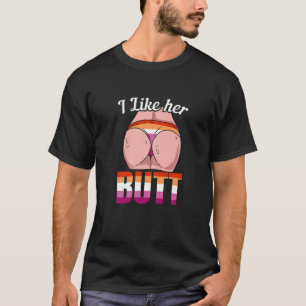 Camiseta Mulheres Eu Gosto De Sua Lésbica LGBT Orgulho LGB