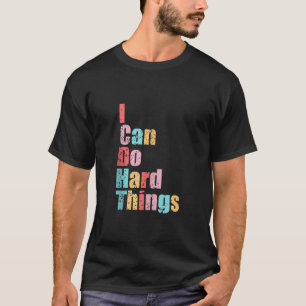 Camiseta Mulheres Eu Posso Fazer Coisas Duros Vest Workout