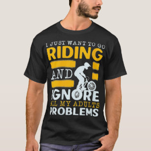 Camiseta Mulheres Eu Só Quero Ir Andar E Ignorar Todas As M