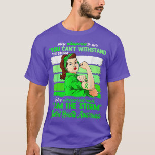 Camiseta Mulheres Eu Sou A Tempestade "A Saúde Mental" Warr