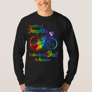 Camiseta Mulheres Eu Sou Uma Filha Orgulhosa De Um Maravilh