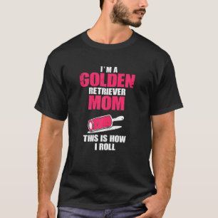Camiseta Mulheres Eu Sou Uma Mãe Dourada Golden Retriever M