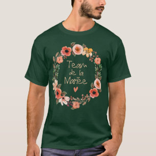 Camiseta Mulheres EVJF Personalizada Equipe Noiva de Noiva