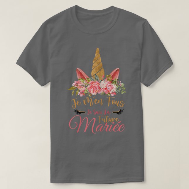 Camiseta Mulheres EVJF Personalizada Noiva para ser Coroa d (Frente do Design)