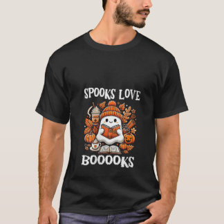 Camiseta Mulheres Falam Amor Livros Fofos Livro Fantasma Le