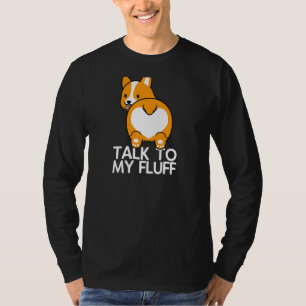 Camiseta Mulheres Falam Com Meu Cachorro Mama Cachorro Papá