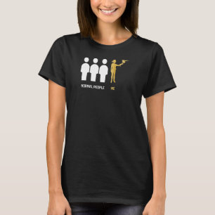 Camiseta Mulheres Falconry Ornithology Birder Falconer Norm