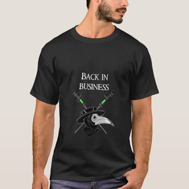 Camiseta Mulheres Fantasmas Doutora Médica Medieval Em Busi (Frente)