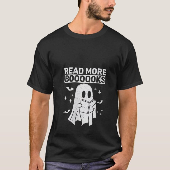 Camiseta Mulheres Fantasmas Lendo Livros Professores Aluno  (Frente)