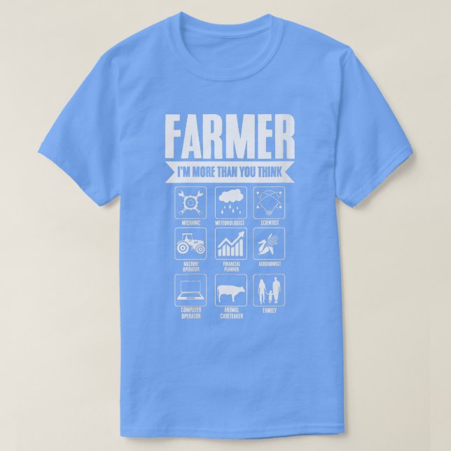 Camiseta Mulheres Farmam Mais Do Que Você Acha Que Arable F (Frente do Design)