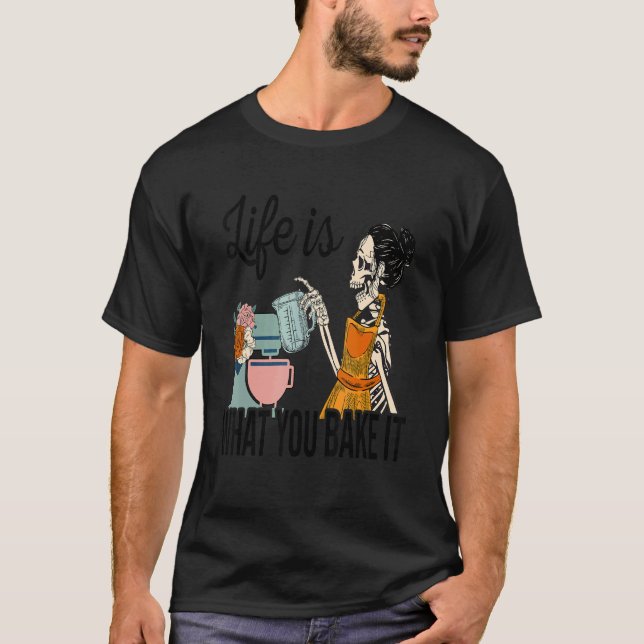 Camiseta Mulheres Fazendo Comida de passatempo de padeiro f (Frente)