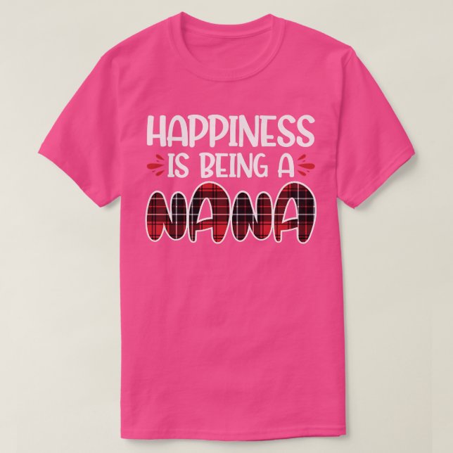 Camiseta Mulheres Felicidade é ser avó (Frente do Design)