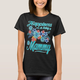 Camiseta Mulheres Felicidade é ser um gênio Dia de as mã