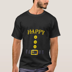 Camiseta Mulheres Feliz anão das bruxas das bruxas
