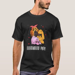 Camiseta Mulheres Felizes Dia das Mães Cachorro de Sangue M