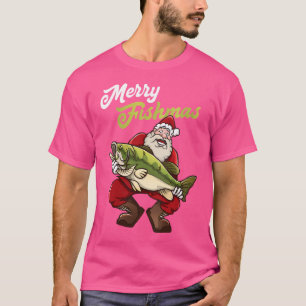 Camiseta Mulheres Felizes Peixes Engraçados De Natal Engraç