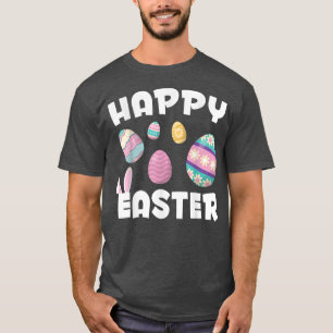 Camiseta Mulheres felzs pascoa Meninas Óculos De Páscoa
