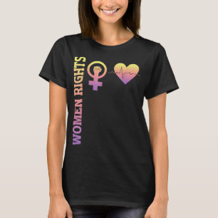 Camiseta Mulheres Feministas Direitos Femininos Empoderamen