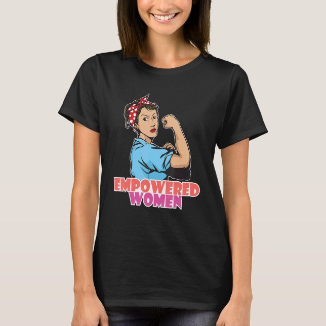 Camiseta Mulheres Feministas Empoderadas Empoderamento_1 (Frente)