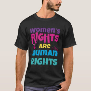 Camiseta Mulheres Feministas são Direitos Humanos Salão de
