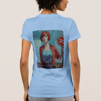 Camiseta "Mulheres Fortes, Mundo Forte"