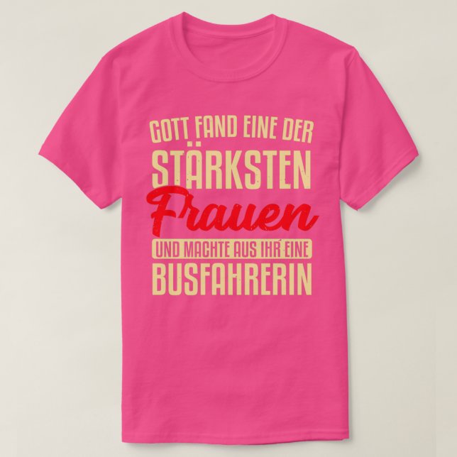 Camiseta Mulheres fortes tornam-se um presente para mulhere (Frente do Design)