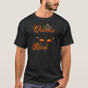 Camiseta Mulheres Garotas De Aniversário São Nasceres Na 5
