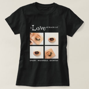 Camiseta Mulheres Gato Preto