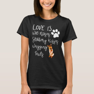 Camiseta Mulheres german shepherd Meninas Adoram Meu Cão