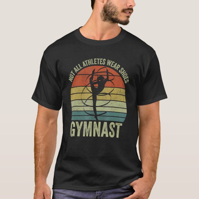 Camiseta Mulheres Ginástica Ballerina Nem Todos Os Atletas  (Frente)