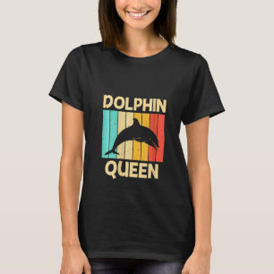 Camiseta Mulheres Golfinho Legal Para Mulheres Mãe Golfinho