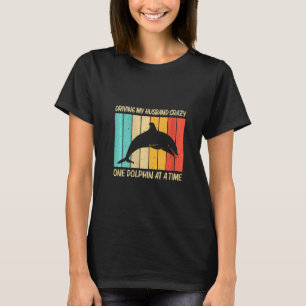 Camiseta Mulheres Golfinho Legal Para Mulheres Mãe Golfinho
