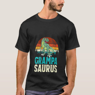 Camiseta Mulheres Grampasauro T Rex Dinosaur Grampa Saurus