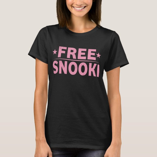 Camiseta Mulheres grátis snooki Tee (Frente)