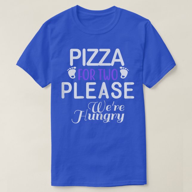 Camiseta Mulheres Grávidas Bebê Pizza Lover22 (Frente do Design)