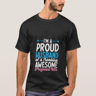 Camiseta Mulheres Grávidas Novo papai De Anúncio De Gravide