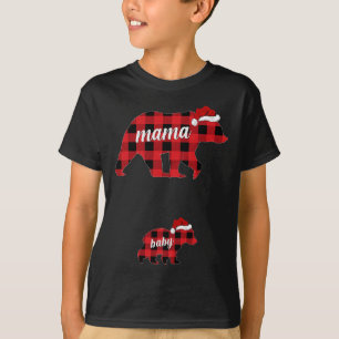 Camiseta Mulheres Grávidas Ursa Mãe Gravidez Natal Pijama