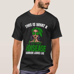 Camiseta Mulheres guerreiras da doença celíaca lutam contra