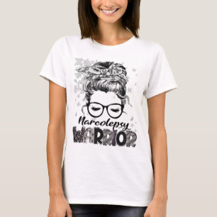 Camiseta Mulheres Guerreiras da Narcolepsia Sobrevivente Me