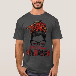 Camiseta Mulheres guerreiras de conscientização para as doe