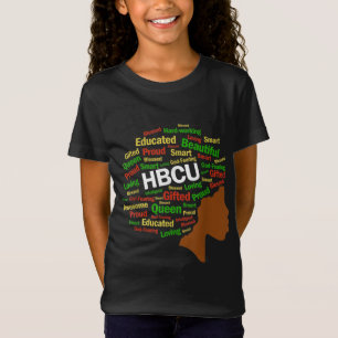 Camiseta Mulheres HBCU Formando na História Meninas Históri