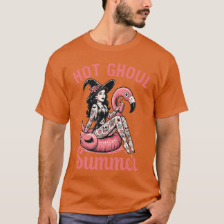 Camiseta Mulheres Homens Divertido Halloween Quente Ghoul V