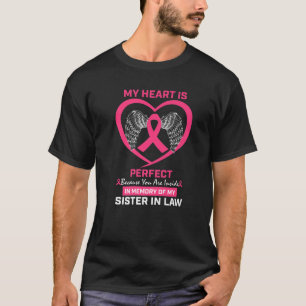Camiseta Mulheres Homens Memória Da Irmã Na Lei Do Cancer D