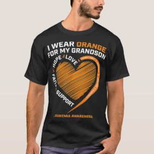 Camiseta Mulheres Homens Que Visto Laranja Para O Meu Avô L