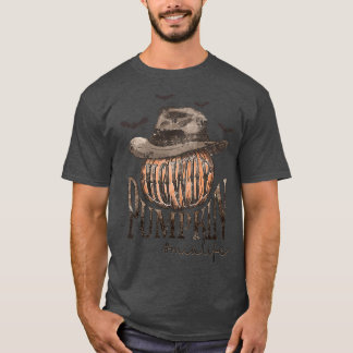 Camiseta Mulheres Howdy Pumpkin Mia, Halloween Mia